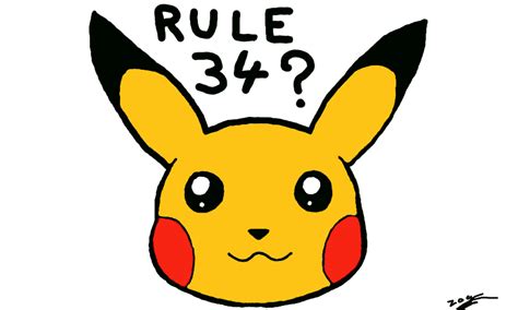 pikachu rule 34